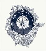 Antique Sea Compass