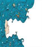 Girl Oceanic Hairstyle