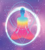 Human Meditation Galaxy artwork