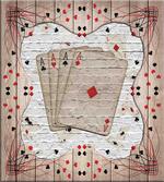 Lucky Gambling Cards Art