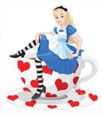 Alice with Cup