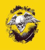 Death Angel Wings Skull