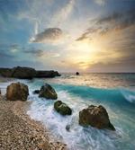 Seascape Sunrise Waves