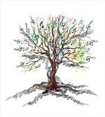 Autumn Nature Tree Swirls