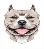 Terrier Realistic Sketch artwork