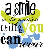 Uplifting Smile Happy Phrase