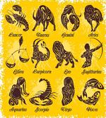Grungy Zodiac Signs artwork
