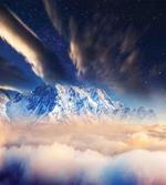 Snowy Winter Mountains