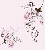 Flowers Retro Style Curls