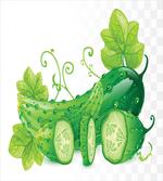 Juicy Cucumber Graphic