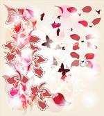 Orchids Butterflies Tropic