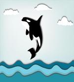 Big Fish on Waves Graphic