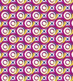Colorful Hip Circles Swirls