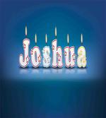 Candles Font Birthday