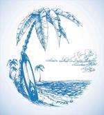 Surf Hawaiian Beach artwork