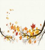 Seasonal Tree Branches Autumn artwork