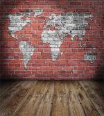 Rustic Old Grunge Map