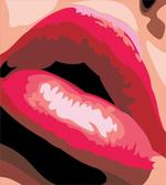 Woman Red Lips Charming Mouth