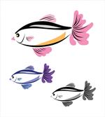 Bird Faced Animals Swim