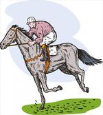 Horse Racing Sketch