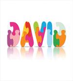 Colorful Puzzle Style Letters