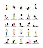 Woman Doing Yoga