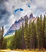 Majestic Mountains Scene
