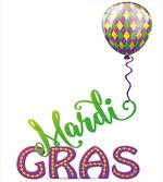 Cartoon Mardi Gras