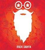 Rock Santa Claus Xmas