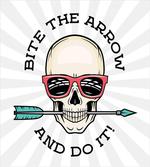Hipster Skull Pop Art
