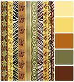 Vintage Mixed African artwork