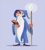 Smiling Old Sorcerer