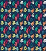 Colorful Spooky Ghosts