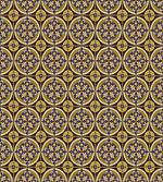 Violet Flowers Mosaic artwork
