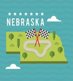 Map of Nebraska State