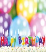 Candle on Party Cake artwork
