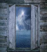 Thunder Bolt at Night