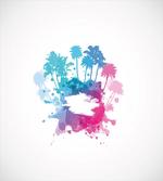 Palm Trees Color Splash