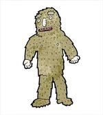 Quirky Grungy Bigfoot