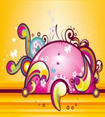 Spiral Vibrant Shapes Line
