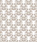 Rococo Flowers in Taupe