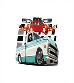 Lowrider Pickup Vehicle