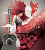 Flamenco Dancer Lady
