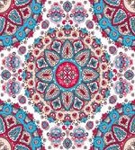Oriental Style Floral Retro artwork