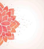 Aquarelle Half Flower