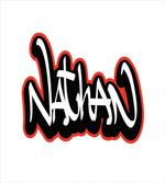Boys Name Graffito Art