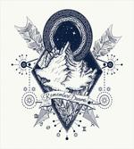 Boho Mountains Arrows