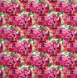 Abstract Hydrangea Flower Art