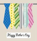 Colorful Dad Ties Theme