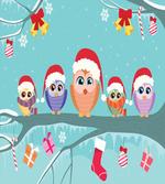 Owl Family Tree artwork